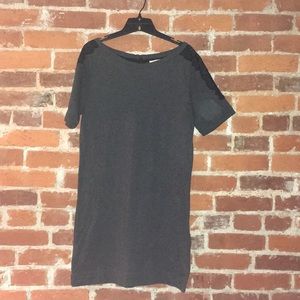 Oversized LOFT gray dress